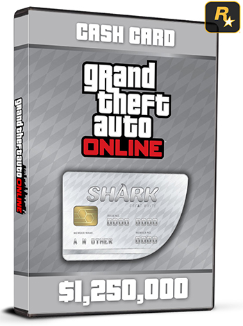 Grand Theft Auto Online The Great White Shark Cash Card Cd Key